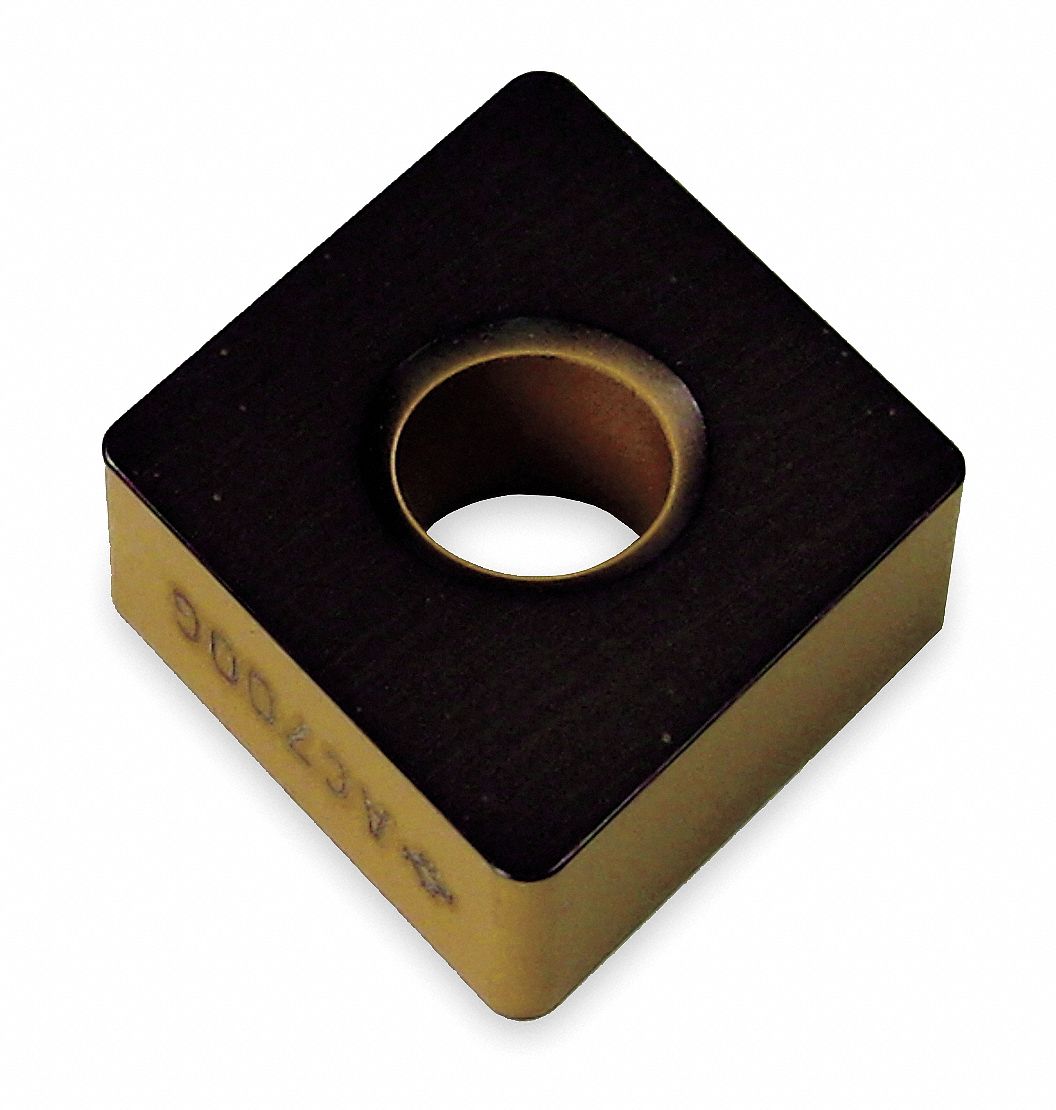 Diamond Turning Insert: CNMA Insert, Neutral, 1/4 in Thick, 3/64 in Corner Radius, AC700G