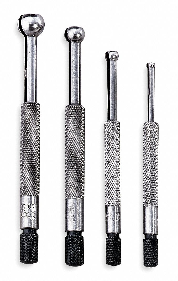 Sm. Hole Gage Set,4pc Grainger