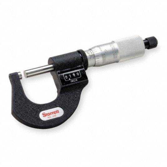 Digital Micrometer, Long Form Calibration Certificate No Grainger