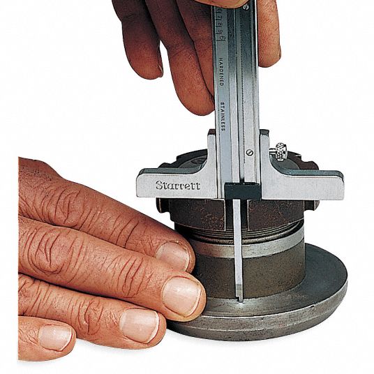Item Depth Attachment, For Use With 6 In/150mm and 9 In Dial, Vernier