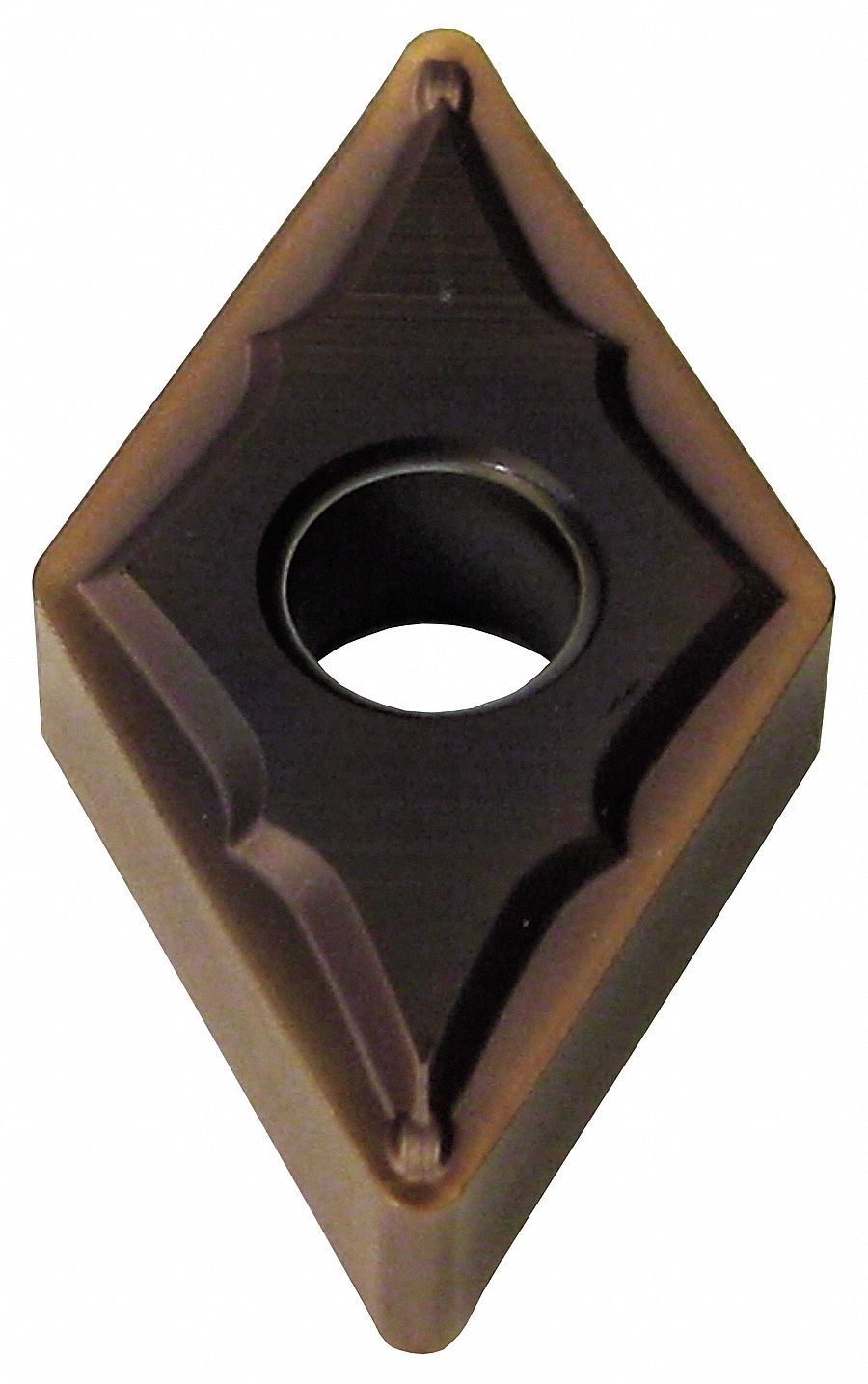 Diamond Turning Insert: DNMA Insert, Neutral, 3/16 in Thick, 1/32 in Corner Radius, AC700G