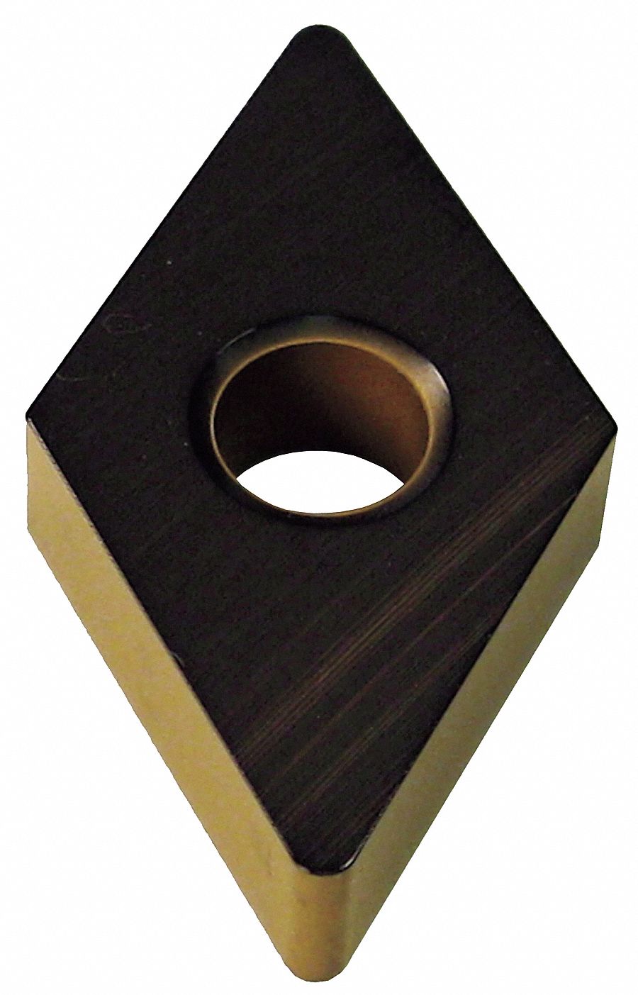 Diamond Turning Insert: DNMA Insert, Neutral, 3/16 in Thick, 3/64 in Corner Radius, AC700G