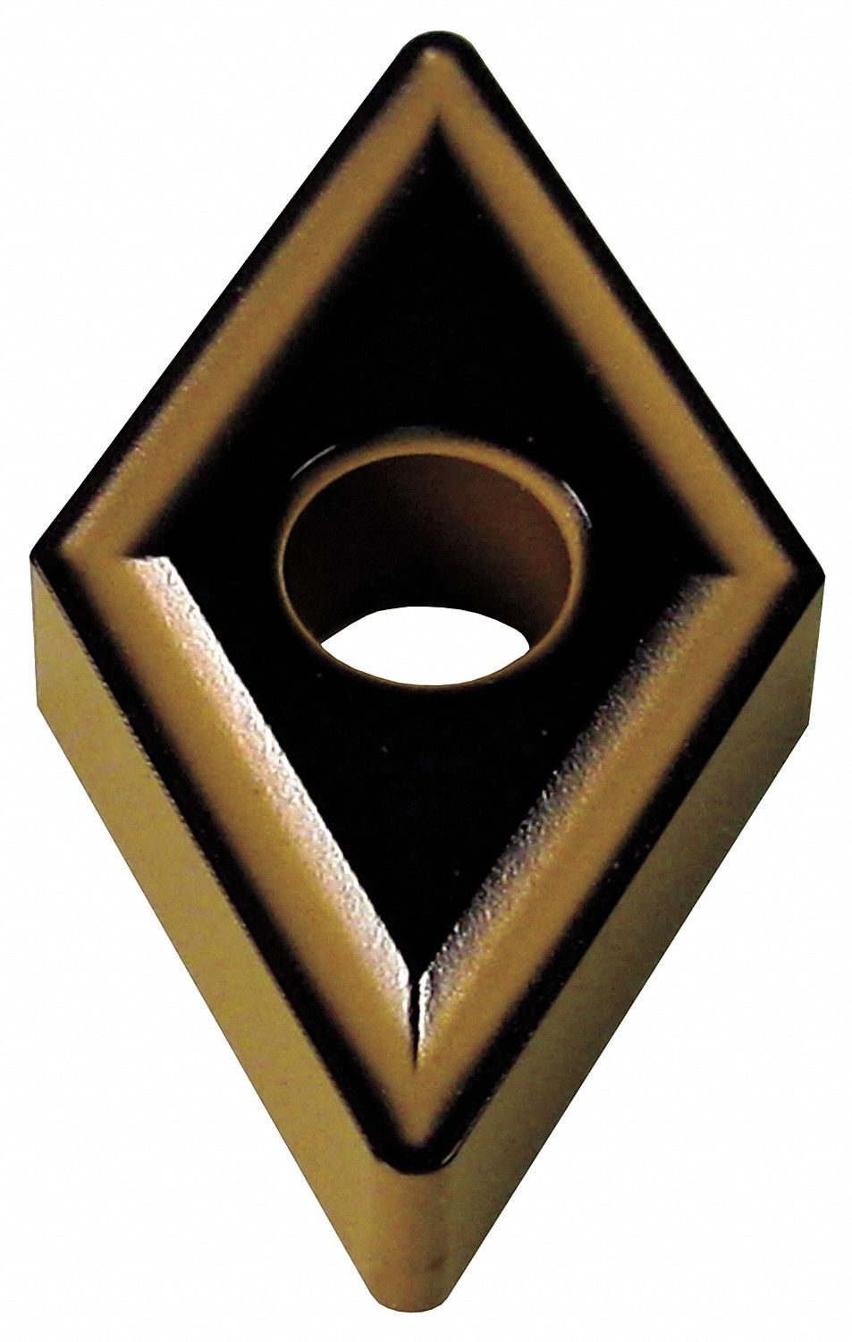 Diamond Turning Insert: DNMG Insert, Neutral, 3/16 in Thick, 3/64 in Corner Radius, AC630M