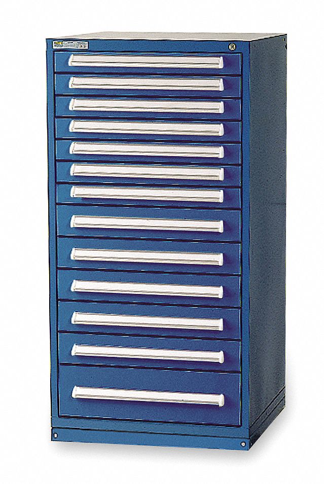 Stanley Vidmar Stationary Full Height Modular Drawer Cabinet 13