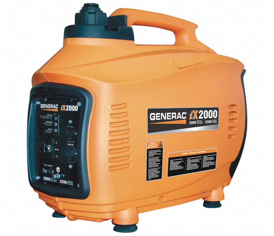 GENERAC Generador Portátil Inversor, Combustible de Gasolina, Tipo de ...