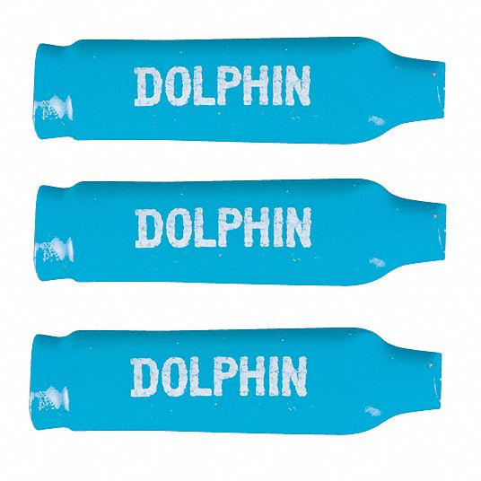 Dolphin Super B Connectors (DC-100-S) (Bag of 100, Wet, Blue