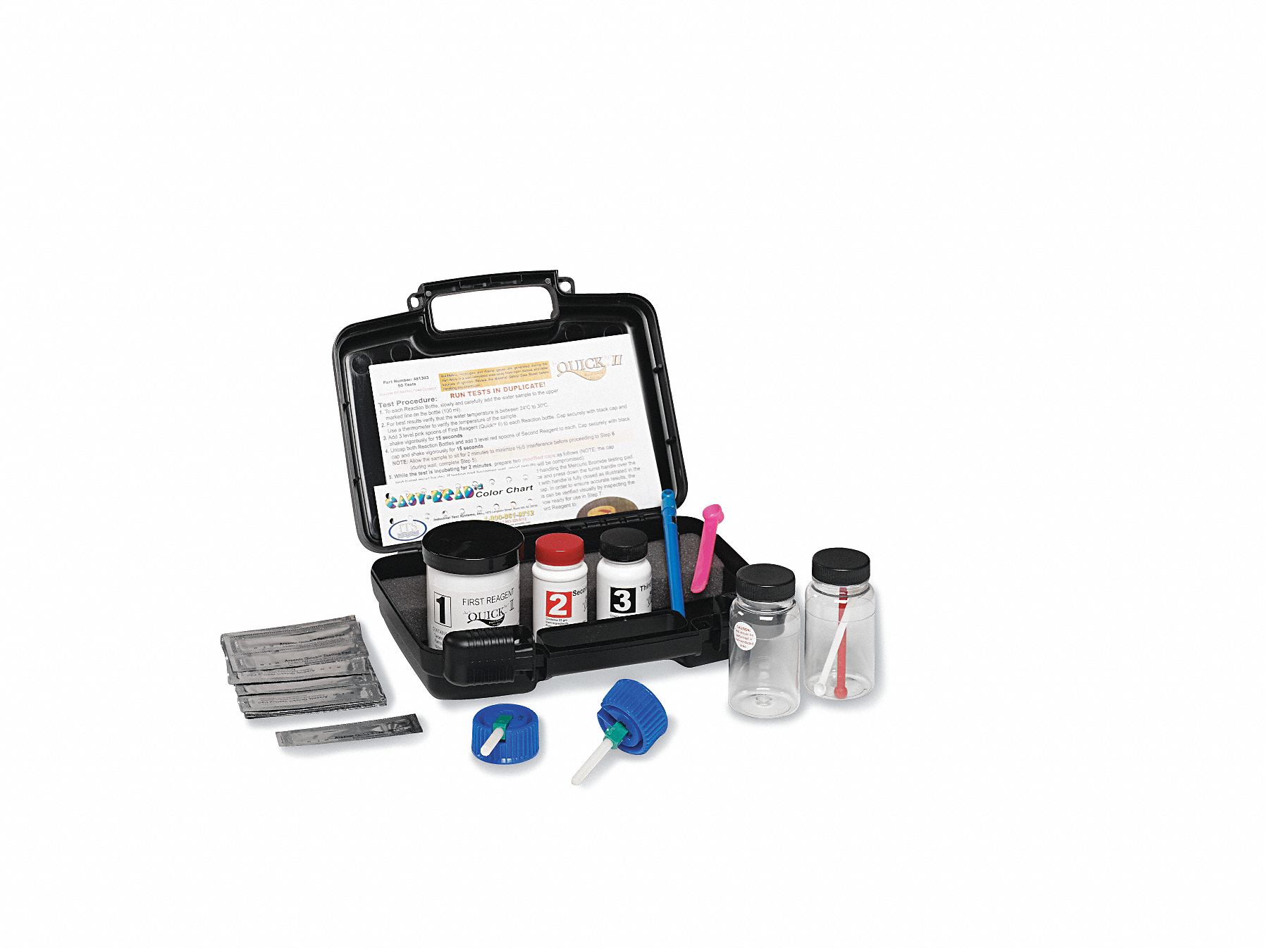 INDUSTRIAL TEST SYSTEMS Test Kit: Arsenic - 4KEJ3|481303 - Grainger