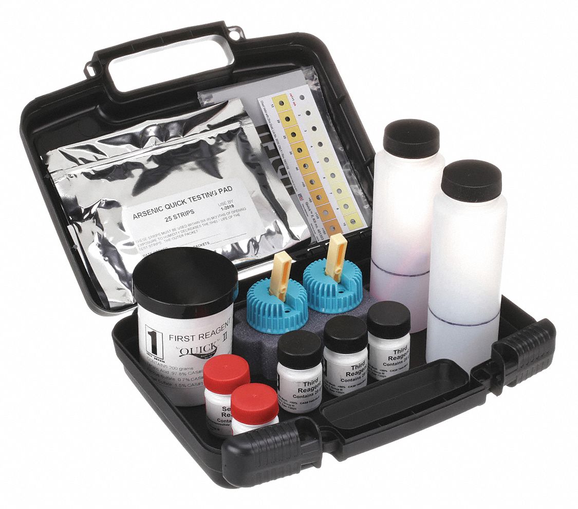 INDUSTRIAL TEST SYSTEMS, Arsenic, Test Kit 4KEJ3481303 Grainger