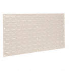 Louvered Panel,35-3/4 x 5/16 x 19 In