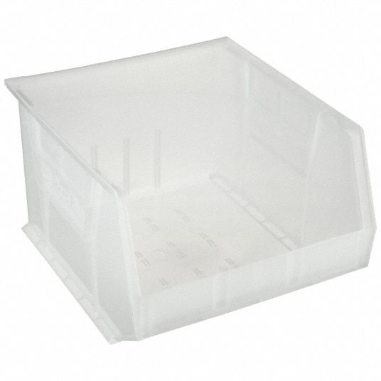 Clear Plastic Rectangular Platter 18in