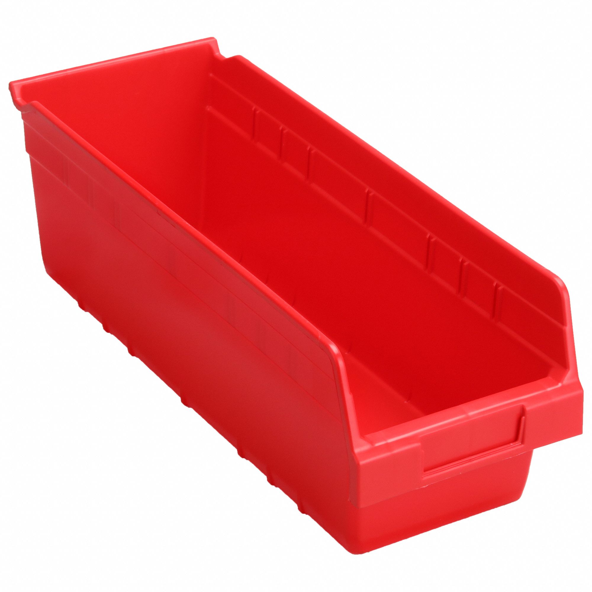 BIN SHELF RED 18 X 6 5/8 X 6