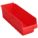 BIN SHELF RED 18 X 6 5/8 X 6