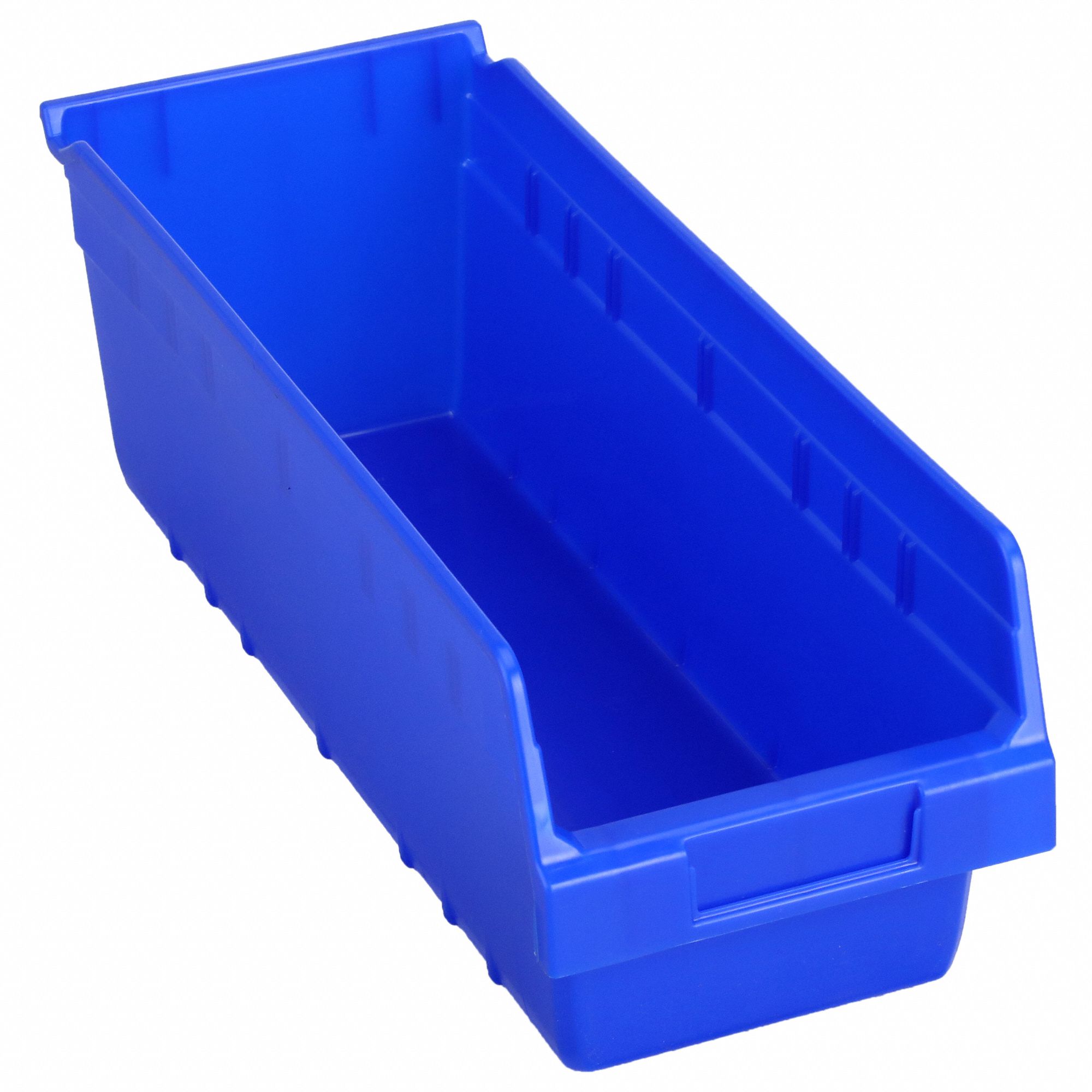 BIN SHELF 6HX17-7/8LX6-5/8W BLUE