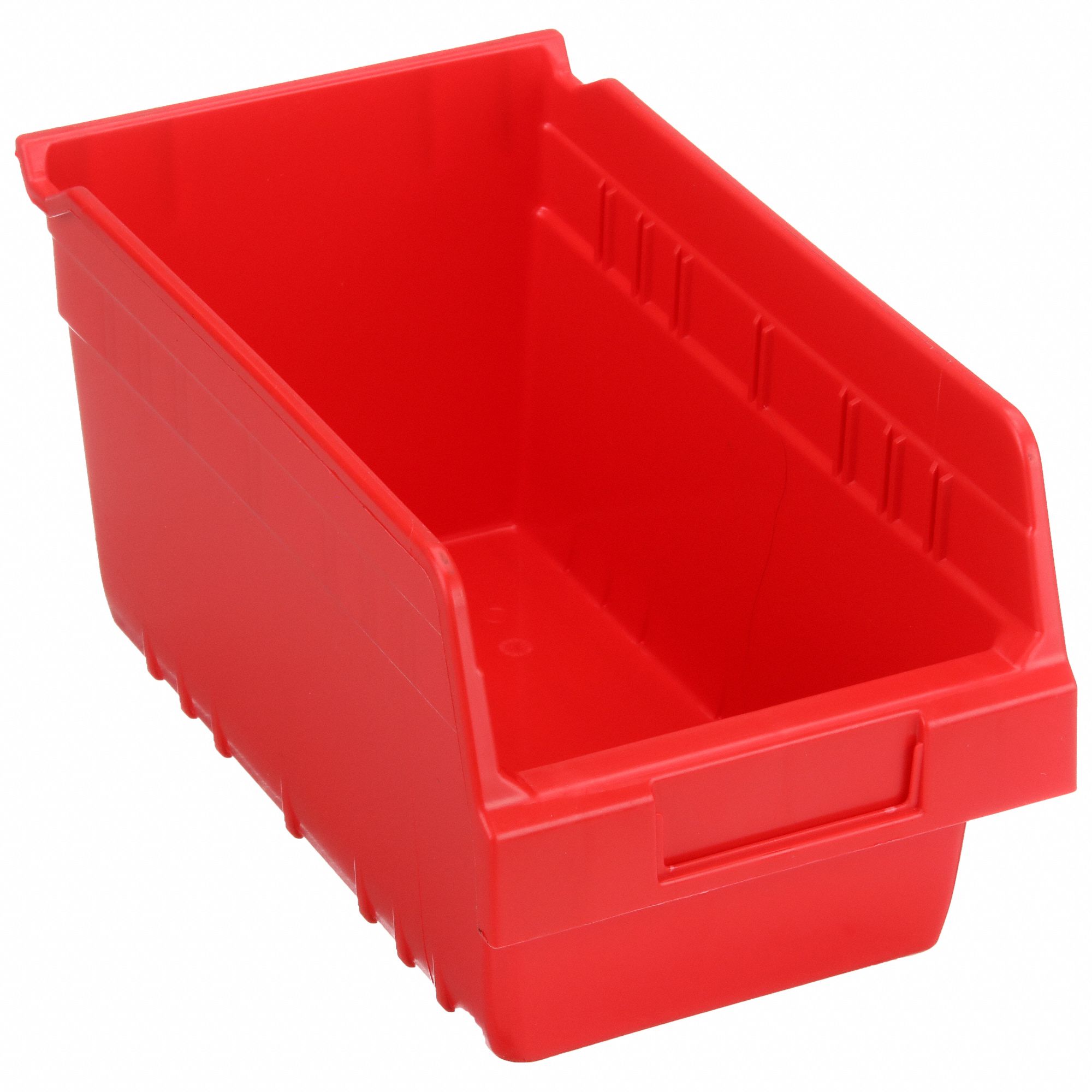 BIN SHELF RED 12 X 6 5/8 X 6