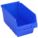 BIN SHELF BLUE 12 X 6 5/8 X 6