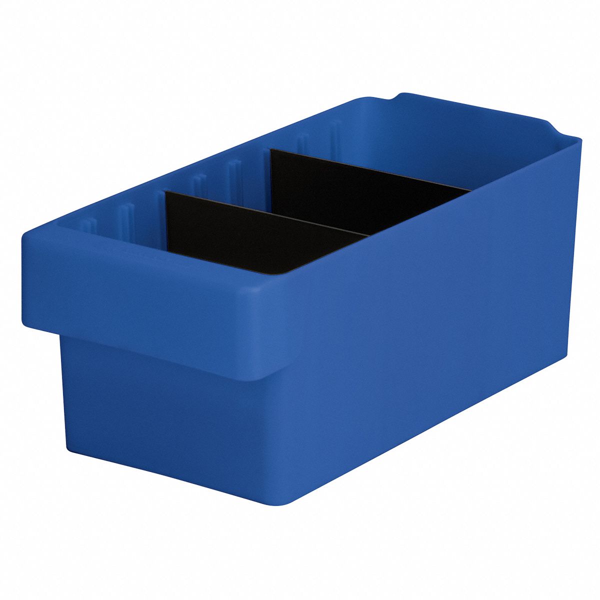 AKROMILS Drawer Bin, Outside Length 11 5/8 in, Outside Width 5 5/8 in
