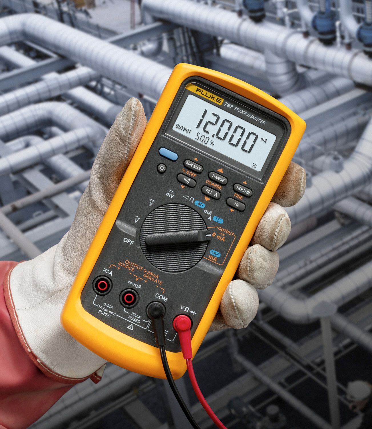 FLUKE Process Calibrator Multimeter 4KF01 Fluke 787 Grainger