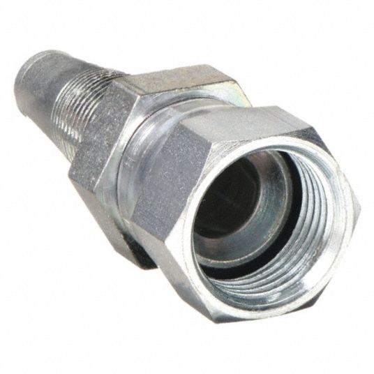 8 For Hose Dash Size, 3/4 in x 1/2 in Fitting Size, Hydraulic Hose