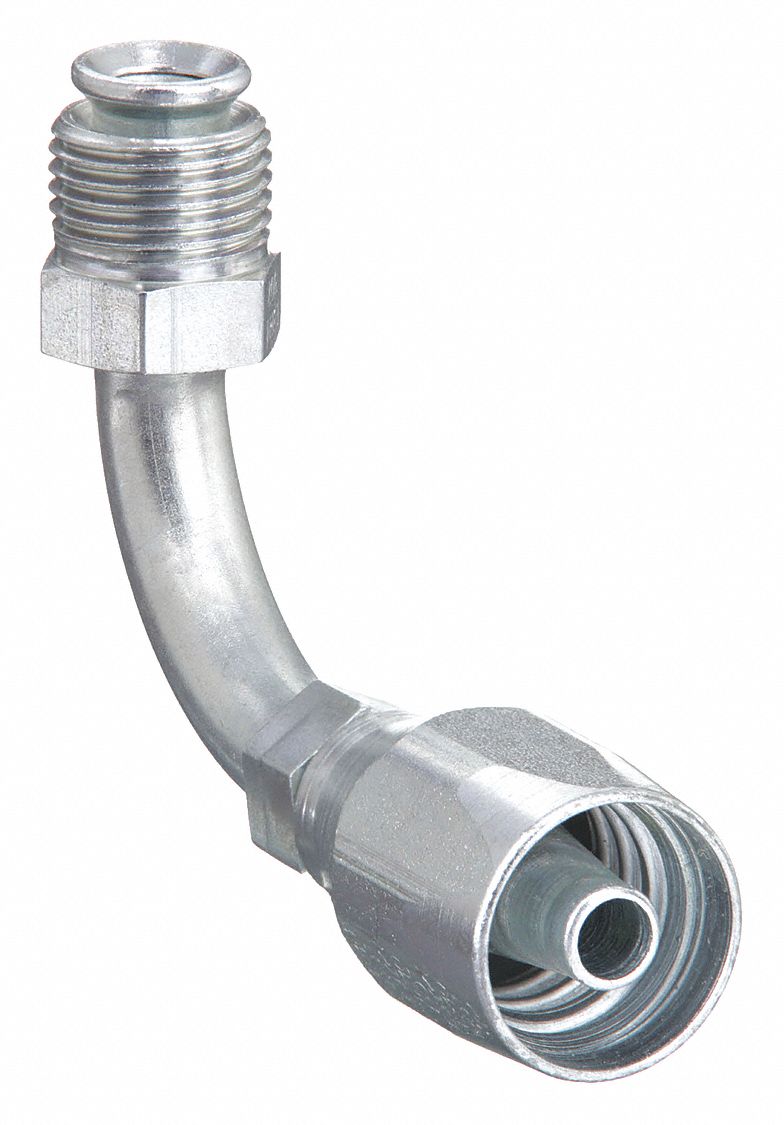 6 For Hose Dash Size, 5/8 in x 3/8 in Fitting Size, Hydraulic Hose