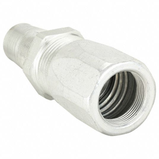 8 For Hose Dash Size, 3/4 in x 1/2 in Fitting Size, Hydraulic Hose