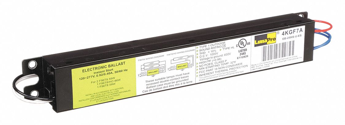 BALLAST ELECTRONIQUE POUR LAMPE T8