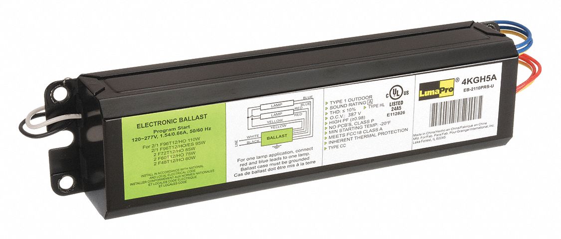 BALLAST ELECTRONIQUE POUR LAMPE T12