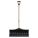 SNOW PUSHER, POLYCARBONATE, 11 IN BLADE L, 30 IN BLADE W, 42 IN HANDLE LENGTH