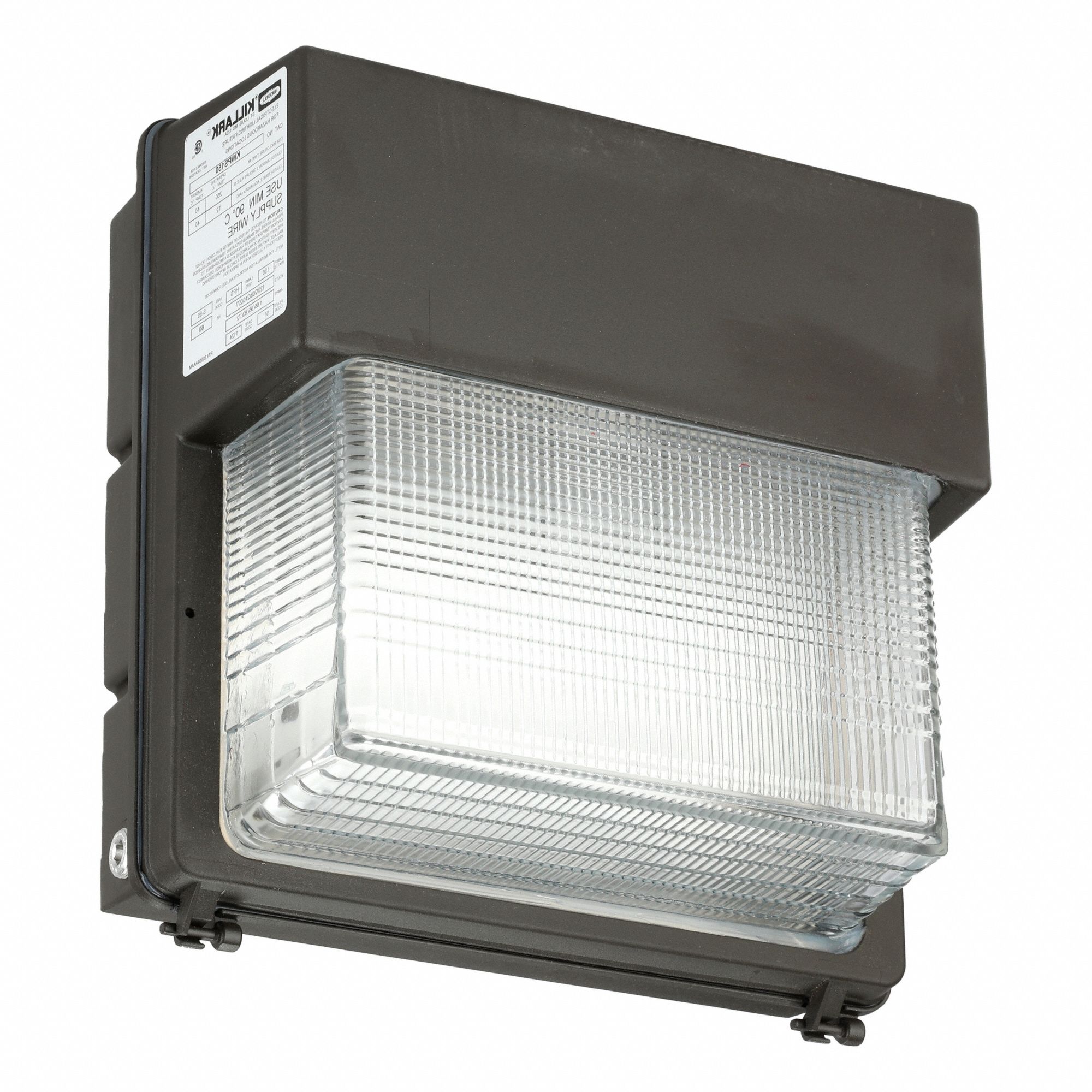 Wall Pack: High Pressure Sodium, 120 to 277V AC, 150 W, 14 in Overall Ht