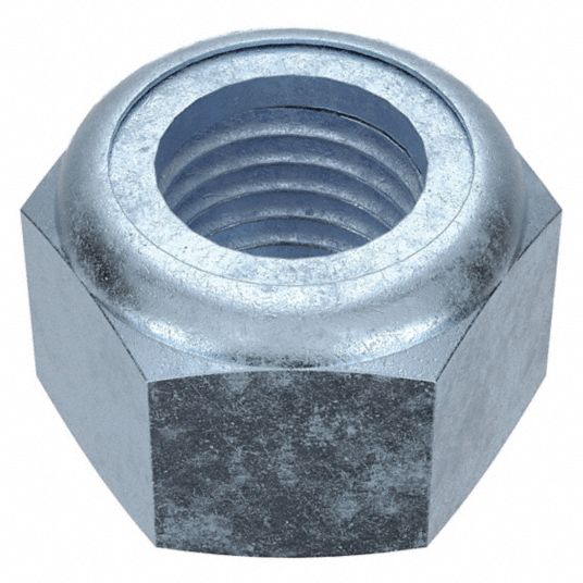Top Lock Distorted Thread, Std Hex, Lock Nut - 4KHT4|SLI9100CAD-005P ...
