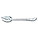 PERFORATED SPOON,15 IN
