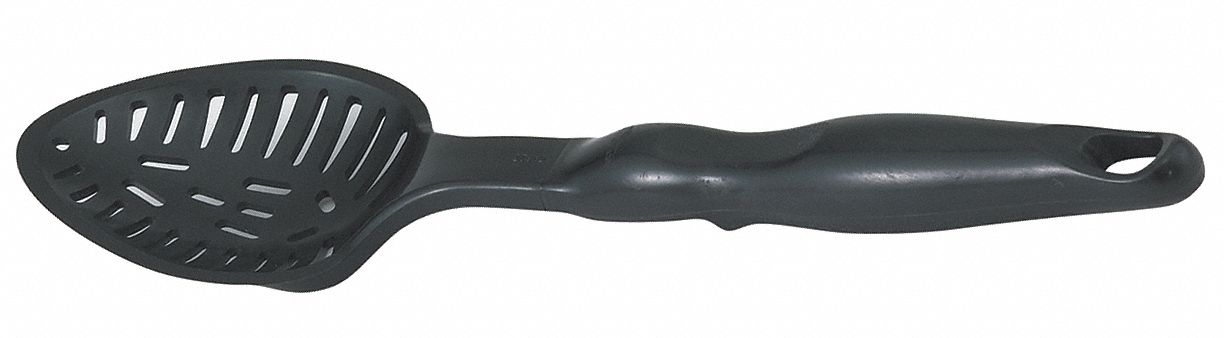 SLOTTED HIGH HT. SPOON,BLACK