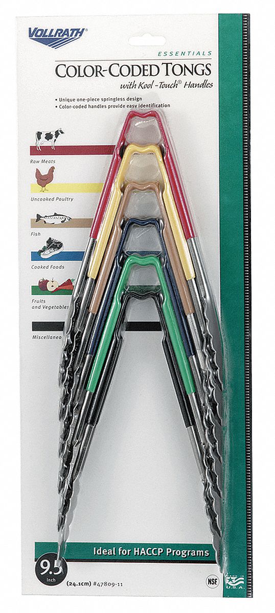 UTILITY TONG, MULTI-COLORED SET