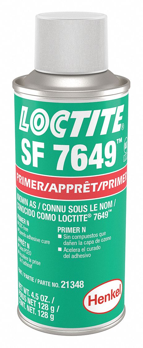 PRIMER AND ACTIVATOR, SF 7649, 4.5 FL OZ, AEROSOL, GREEN, ACETONE