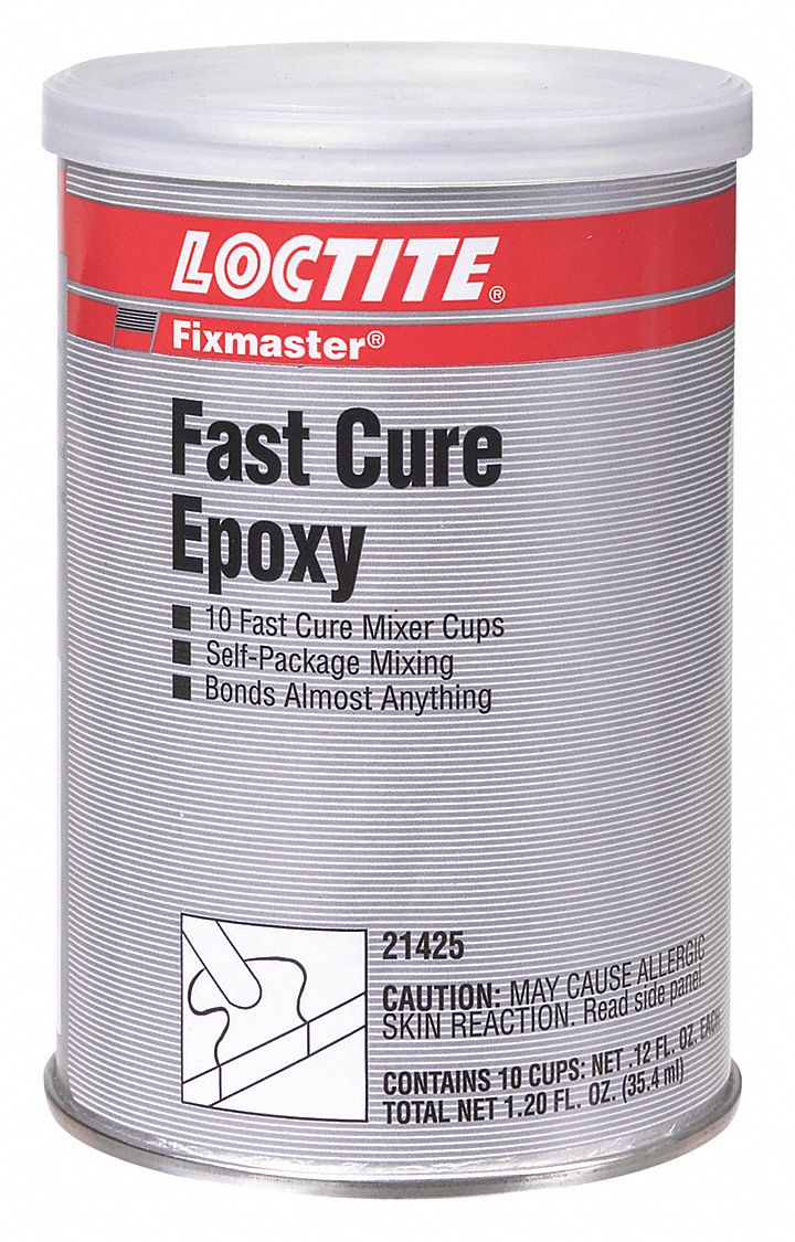 EPOXY ADHESIVE, EA 445, AMBIENT CURED, 1.2 FL OZ, CUP, GREY, PASTE