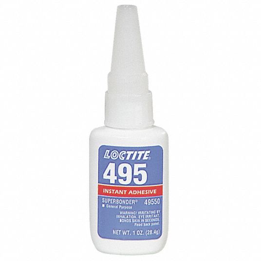 Loctite - 495 Super Bonder Instant Adhesive - 1 oz Bottle