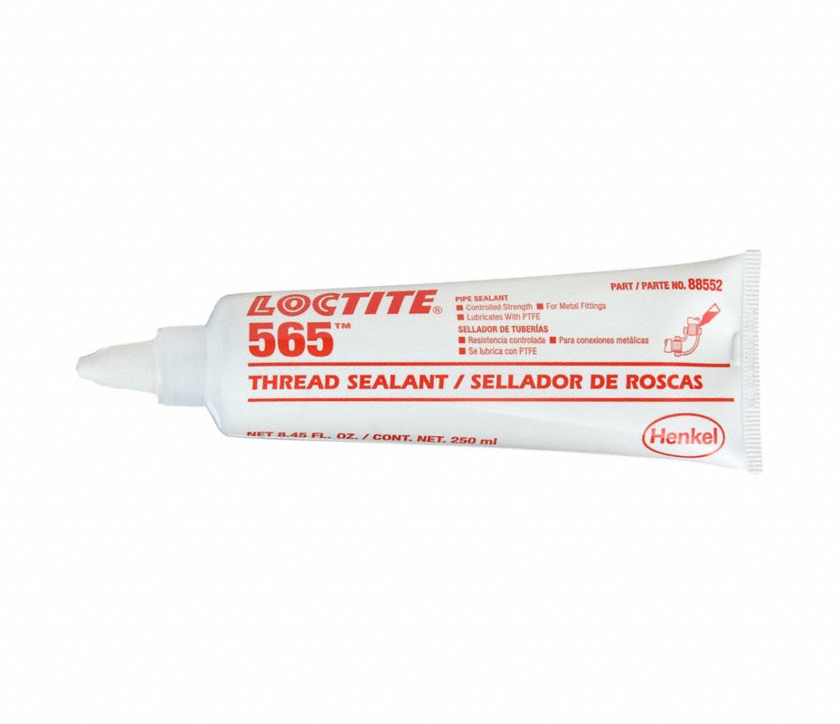 LOCTITE Sellador de Roscas de Tubo 250mL Blanco en Tubo - 4KM16 | 88552 ...