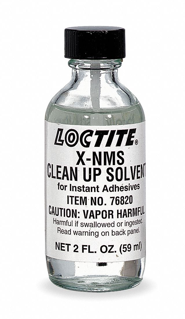 Instant Adhesive Solvent For Instant Adhesives, Bottle, 1.75 oz