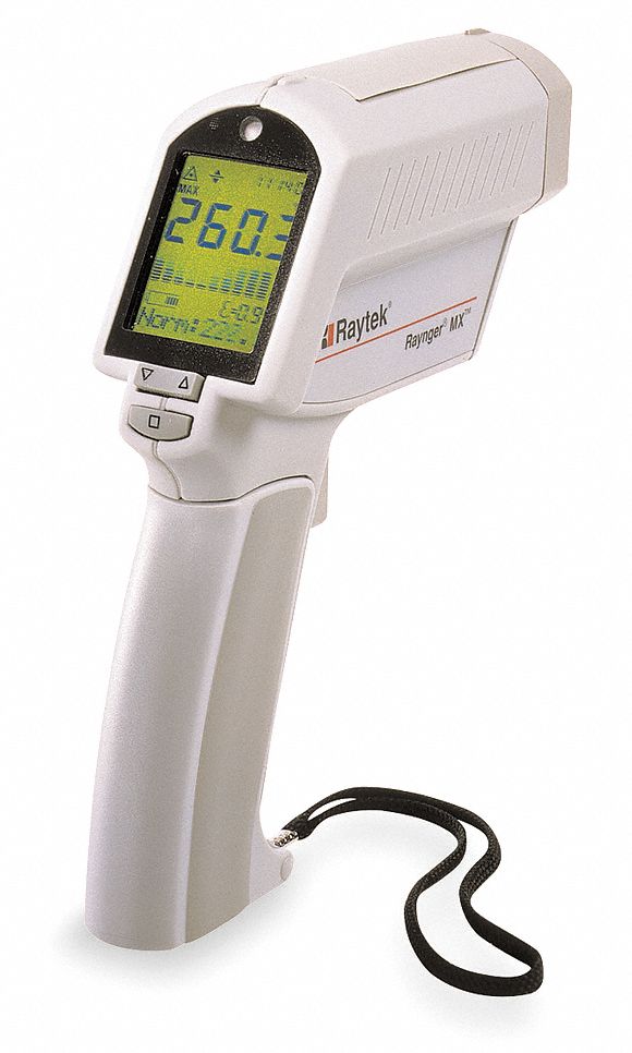 RAYTEK Infrared Thermometer, Temp. Range (F) Infrared 25° to 1600° 4KM98MX2 Grainger