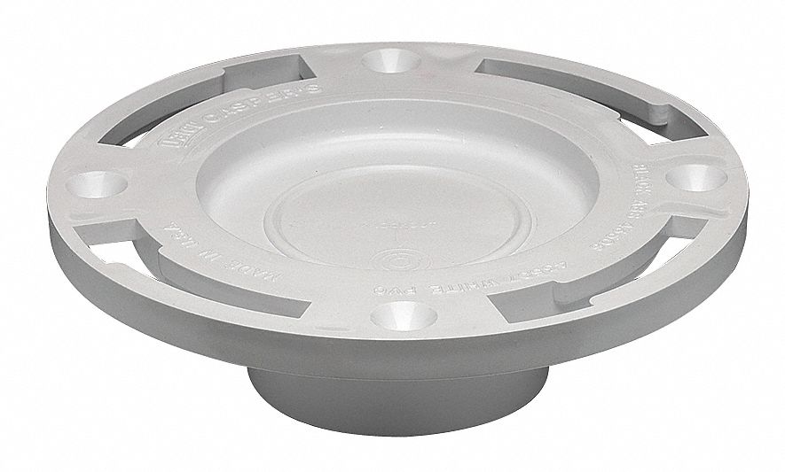 Toilet Flange: Universal, PVC