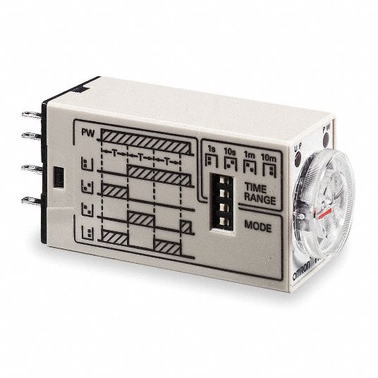 OMRON MultiFunction Time Delay Relay 8 Pins Relay, Dip Switch