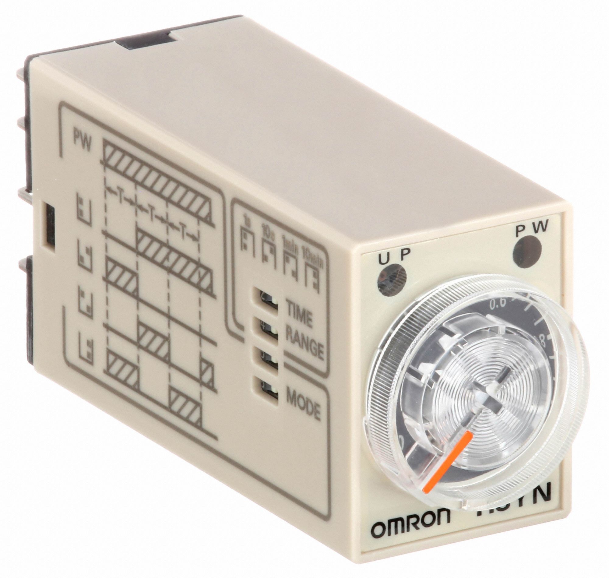 OMRON MultiFunction Time Delay Relay 8 Pins Relay, Dip Switch