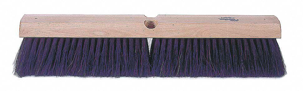 PUSH BROOM HEAD,THREADED,24