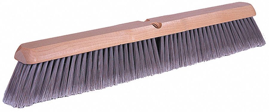 PUSH BROOM HEAD,THREADED,24