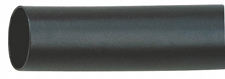 2,92 €/M SHRINK TUBING 12,0-4,0mm 3:1 Black 4m in practical abrollbox 