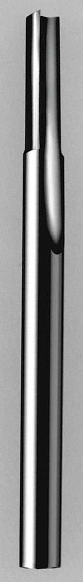 Solid Router Bit: Straight O-Flute, 1/2" Cut Dia, 1" LOC, 1/2" Shank, List 61-000P