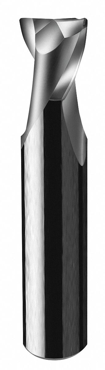 Solid Router Bit: Spiral Upcut, 2 Flute, 1/2" Cut Dia, 7/8" LOC