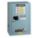 CORROSIVES SAFETY CABINET, STANDARD SLIMLINE, 12 GAL, 23¼X18X35 IN, BLUE, SELF-CLOSING
