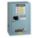 CORROSIVES SAFETY CABINET, STANDARD SLIMLINE, 12 GAL, 23¼X18X35 IN, BLUE, SELF-CLOSING