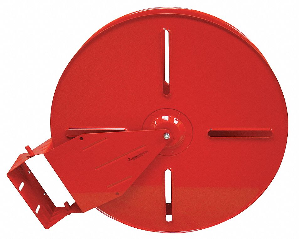 FIRE HOSE REEL,RED,24