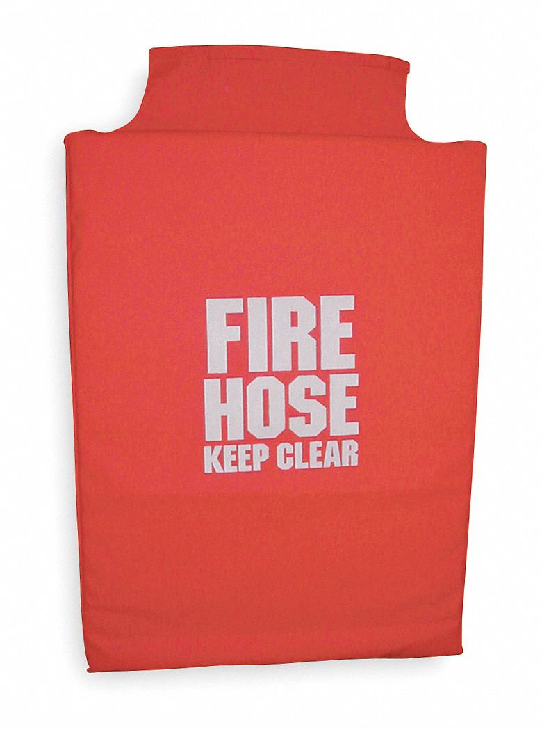 FIRE HOSE COVER,32 IN.L,22 IN.W,RED